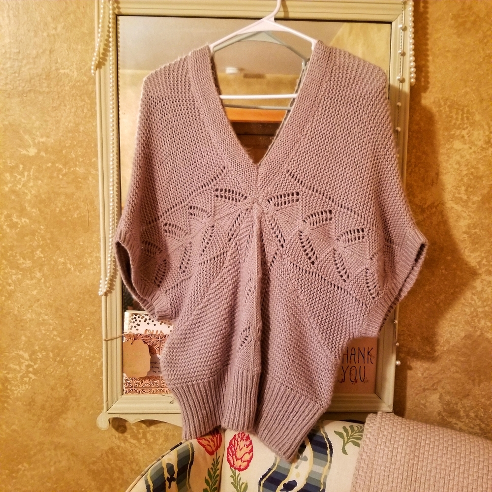 Lauren Conrad Poncho Inspired Sweater